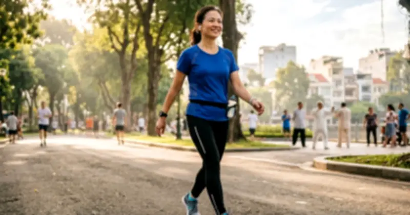 Bí quyết giảm cân bền vững cho tuổi 50: Đi bộ 8.500 bước mỗi ngày