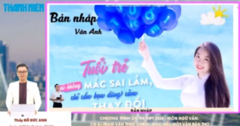 Bí quyết ôn thi THPT 2026 môn Ngữ văn: Chuyên đề 6 - Trạm văn thực chiến đọc hiểu một văn bản thơ