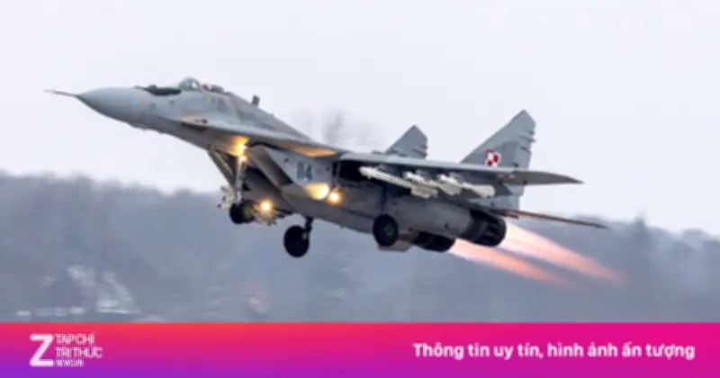 Ba Lan điều máy bay chiến đấu sau đợt tập kích quy mô lớn của Nga vào Ukraine