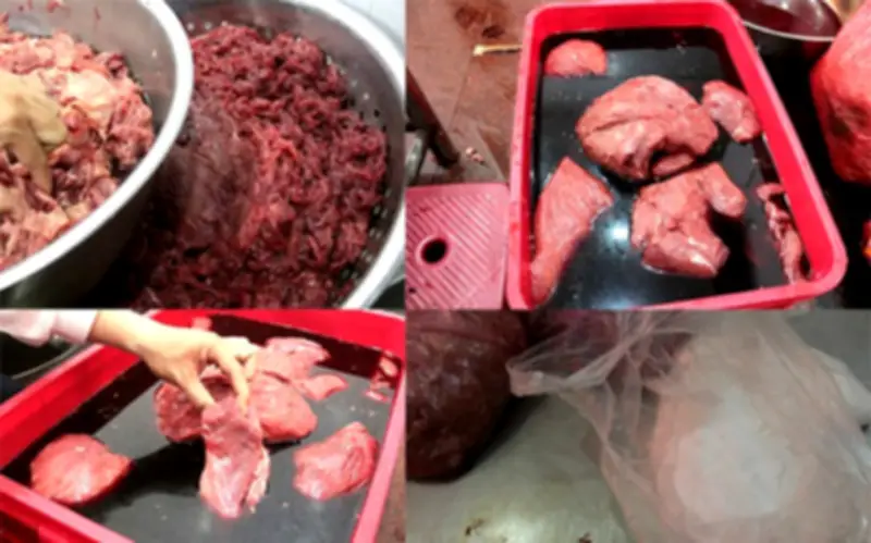 Bác sĩ chỉ cách phân biệt thịt bò thật và thịt giả tẩm hóa chất