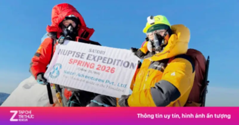 Bác sĩ Ngô Hải Sơn lập kỷ lục chinh phục 3 đỉnh Everest nhanh nhất thế giới