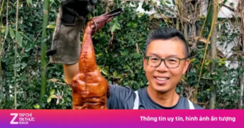 Bác sĩ X-quang gốc Việt nổi tiếng nhờ món vịt quay Bắc Kinh