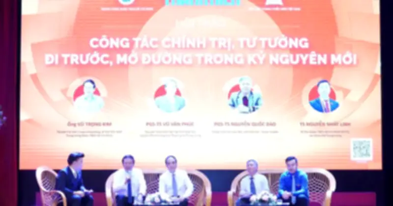 Biến nghị quyết thành trải nghiệm thực tiễn để giáo dục tư tưởng hiệu quả