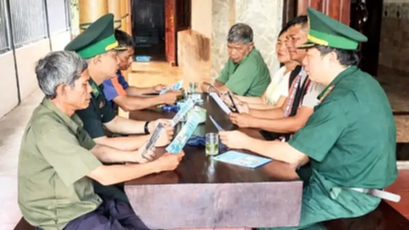 Biên phòng Gia Lai triển khai hòm thư điện tử bằng mã QR tiếp nhận tin báo tội phạm