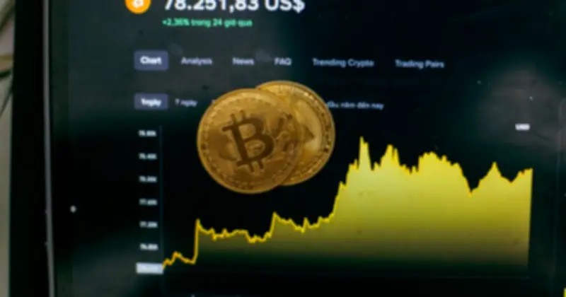 Bitcoin tăng lên 78.292 USD, hướng đến mốc 80.000 USD
