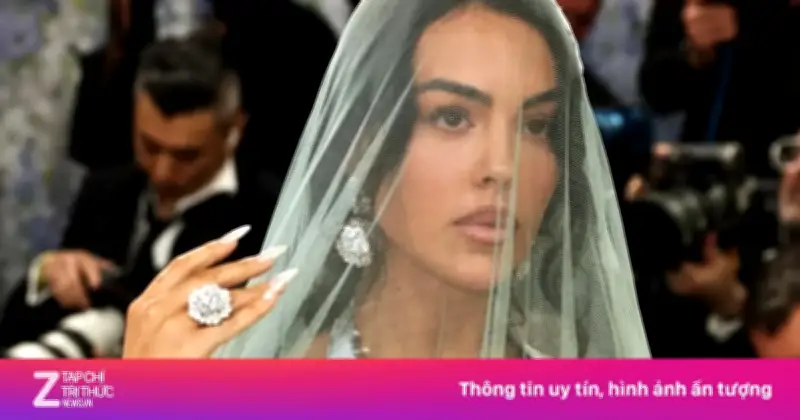 Bạn gái Ronaldo Georgina Rodríguez gây sốt tại Met Gala 2026 với nhẫn kim cương 2 triệu USD