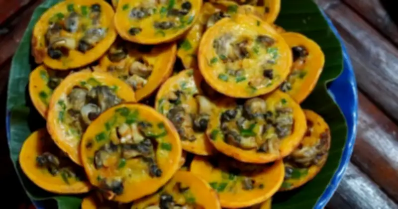 Bánh khọt ốc đắng cù lao Thới Sơn: Hương vị miền Tây khó quên