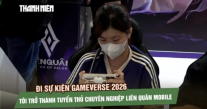 Booth Liên Quân Mobile tại GameVerse 2026 biến người chơi thành tuyển thủ chuyên nghiệp