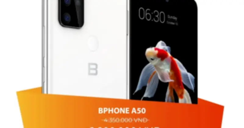 Bphone A50 giảm 49% còn hơn 2 triệu đồng, cạnh tranh khốc liệt
