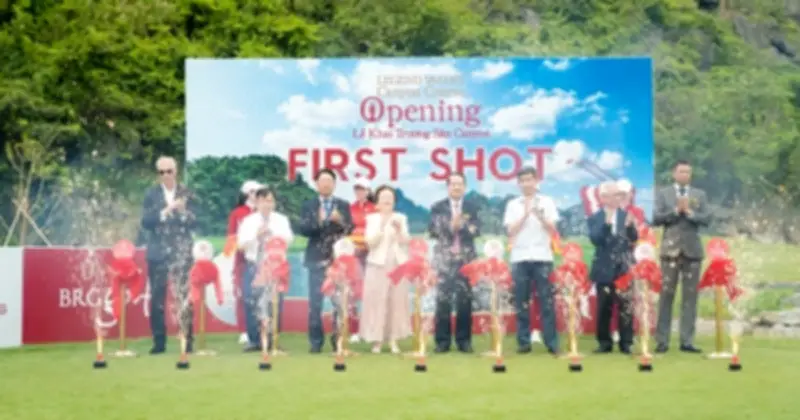 BRG Golf khánh thành sân Canyon Course tại Legend Valley Country Club Ninh Bình