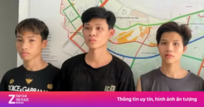 Bắt 4 đối tượng manh động cầm dao chém người cướp 9.000 đồng ở Hà Nội