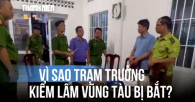 Bắt giam trạm trưởng trạm kiểm lâm Vũng Tàu mất báo giúp tàu tận động vật hoang dã
