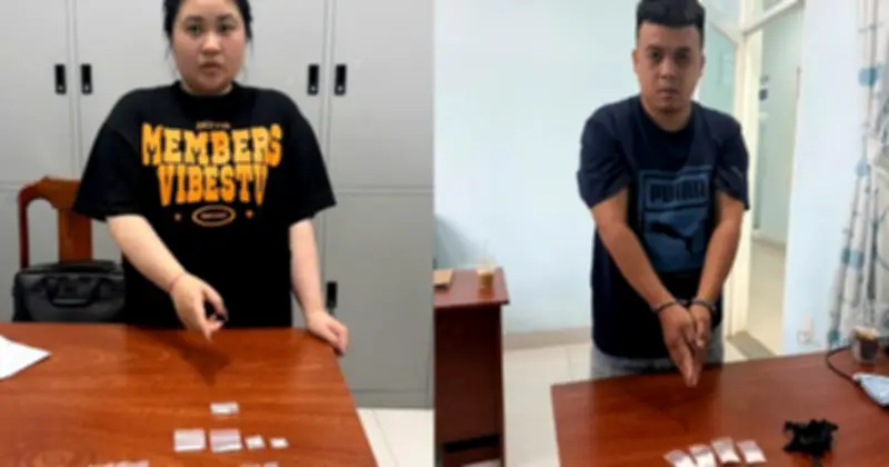 Bắt quả tang đối tượng tàng trữ ma túy tại phường Bình Lộc