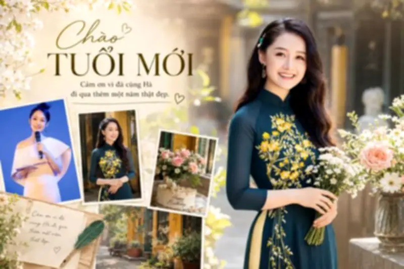 BTV Thu Hà đón tuổi mới, Đại úy Công an Minh Hương xinh tươi
