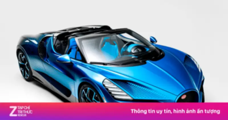 Bugatti W16 Mistral Fly Bug: Siêu xe độc bản lấy cảm hứng từ chuồn chuồn