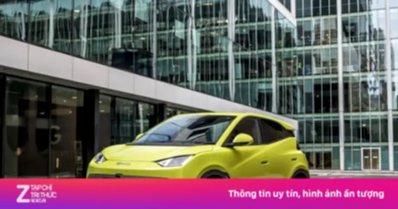 BYD trở thành 'vua xe điện' mới tại Anh, vượt Tesla và BMW