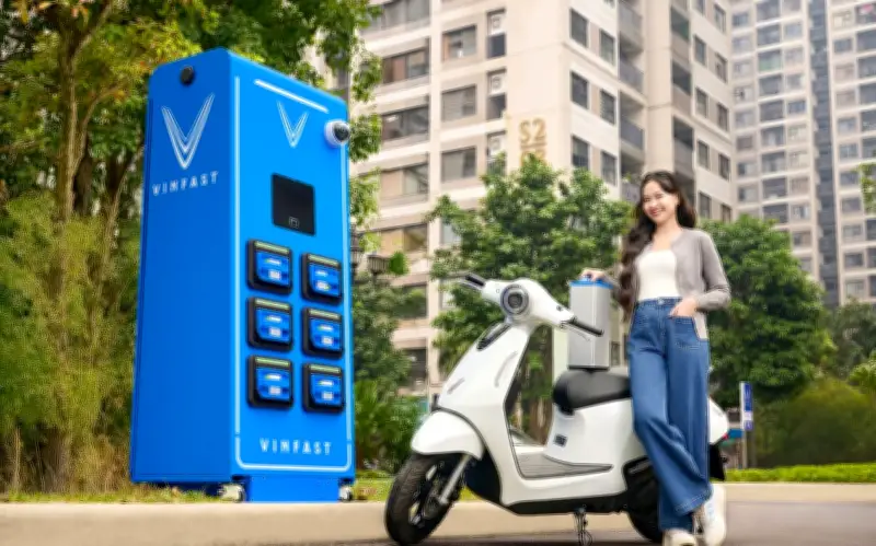 Cư dân khu đô thị mê VinFast Evo Lite: Nhỏ gọn, đổi pin trong 1 phút