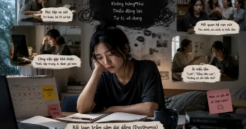 Cô gái 27 tuổi phát hiện mắc trầm cảm dai dẳng sau nhiều năm mất hứng thú