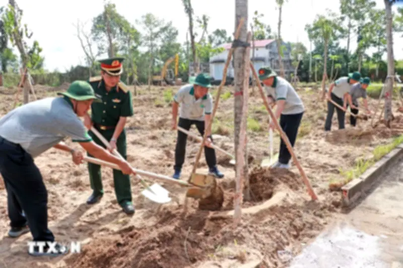Cà Mau cụ thể hóa mục tiêu trồng hơn 1 triệu cây xanh ứng phó biến đổi khí hậu