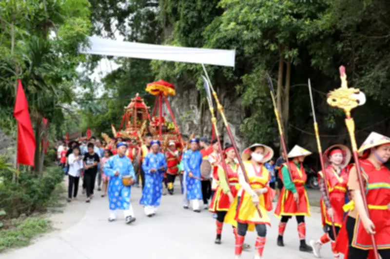 Độc đáo Lễ hội đền Thái Vi tại Ninh Bình