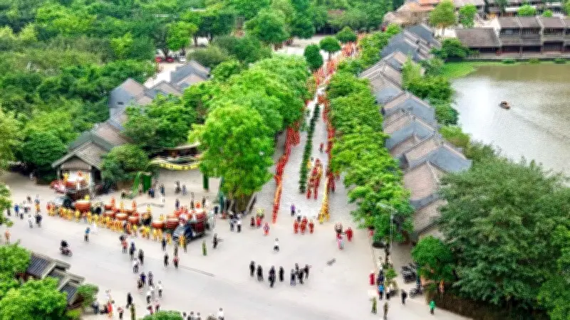 Độc đáo Lễ hội Tràng An 2026: Bảo vệ môi trường qua nghi thức mở cửa rừng