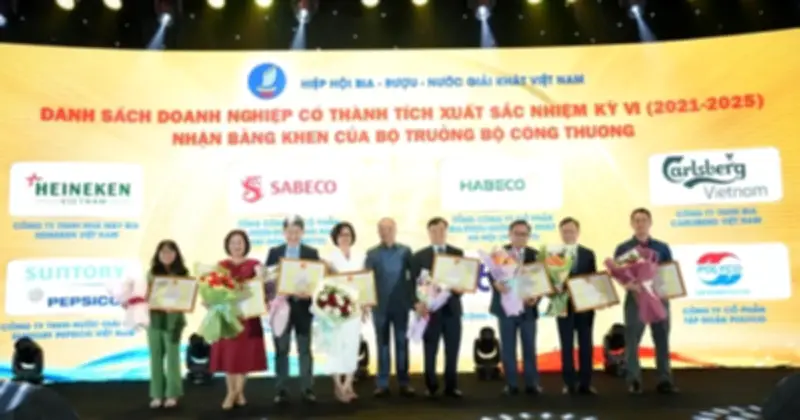 Carlsberg Việt Nam: Vinh danh trong nước và quốc tế năm 2026