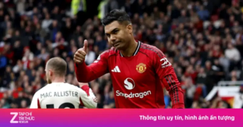 Casemiro và cú tát ngược vào mọi hoài nghi tại Manchester United