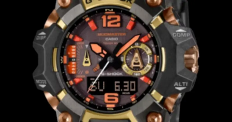 Casio ra mắt G-Shock Mudmaster GWG-B1000MG-1A9 chủ đề địa chất, giá 24 triệu