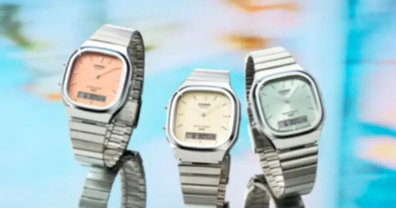Casio ra mắt đồng hồ cổ điển AQ-240E tại Mỹ, giá 1,8 triệu đồng