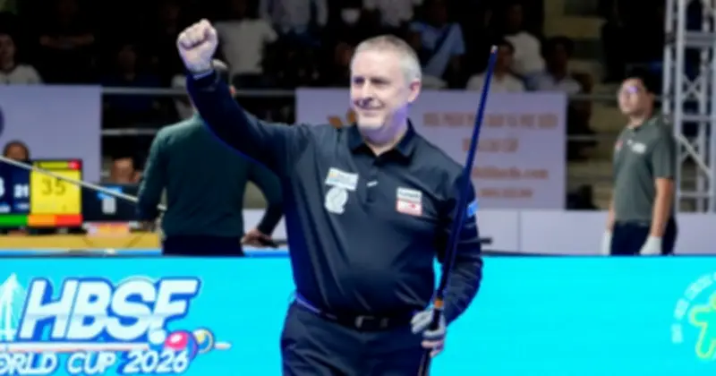 Caudron thắng đẹp Cho Myung-woo tại vòng knock-out World Cup billiards TP.HCM