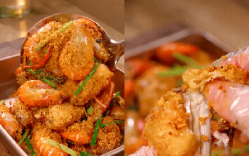 Cách nấu tôm và cánh gà chung một chảo siêu ngon, cả nhà gắp không ngừng