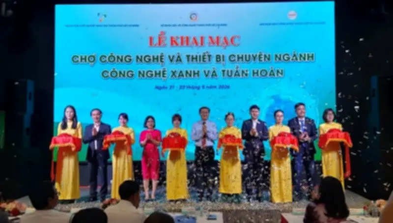 Chợ công nghệ xanh Techmart 2026: Hơn 100 công nghệ và thiết bị trưng bày