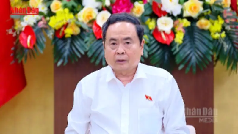 Chủ tịch Quốc hội Trần Thanh Mẫn chủ trì Hội nghị Ban Thường vụ Đảng ủy Quốc hội