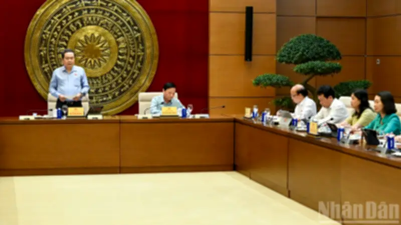 Chủ tịch Quốc hội Trần Thanh Mẫn: Ủy ban Pháp luật và Tư pháp phải đi đầu trong tư duy pháp quyền