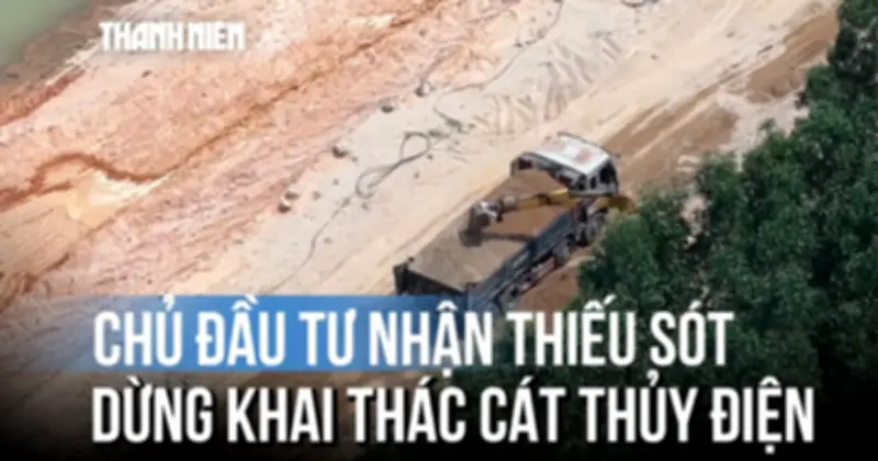 Chủ đầu tư Thụy Điển trả khúc 2: Nhận lời giám sát lệnh dừng khẩn cấp việc rút ruột cát