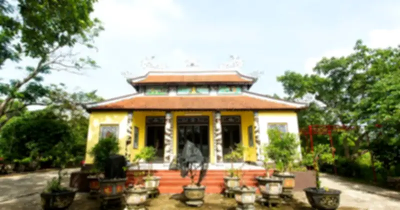Chùa Bình Trung: Hơn 300 năm tuổi trên nền chùa đá Champa