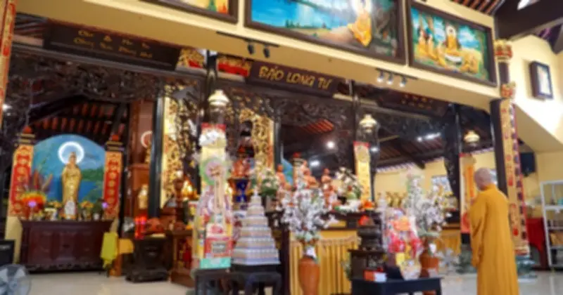 Chùa Bảo Long 204 tuổi: Ngôi cổ tự giữa lòng TP.HCM