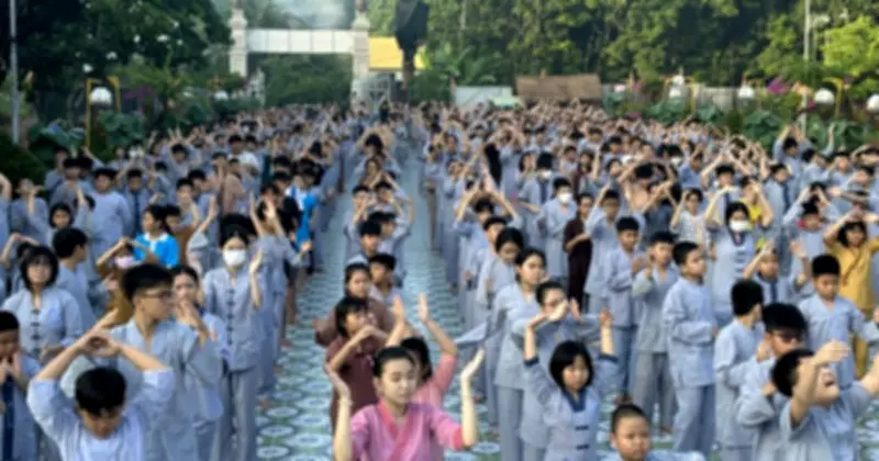 Chùa tổ chức khóa sinh hoạt Phật pháp hè cho thanh thiếu niên với nhiều kỹ năng thiết thực