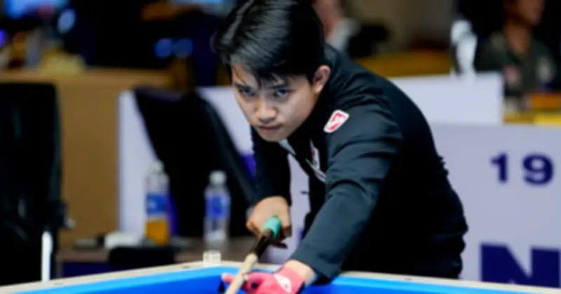 Chiêm Hồng Thái lội ngược dòng ngoạn mục, vào bán kết World Cup billiards TP.HCM 2026
