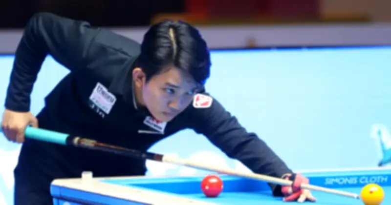 Chiêm Hồng Thái ngược dòng thắng 'huyền thoại sống' Eddy Merckx ở bán kết World Cup billiards