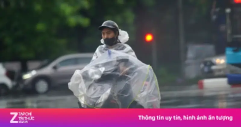 Chiều tối nay miền Bắc chuyển mưa dông, cảnh báo lốc sét