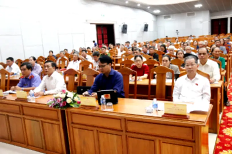 Chánh án TAND Tối cao tiếp xúc cử tri tại Lâm Đồng