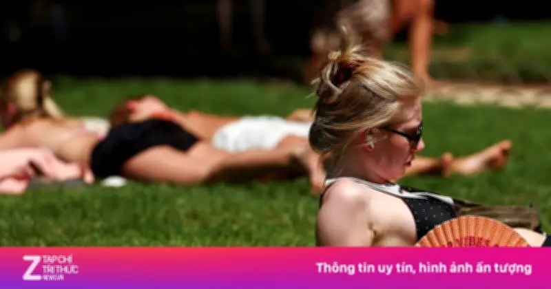 Châu Âu oằn mình trong đợt nắng nóng kỷ lục đầu mùa hè
