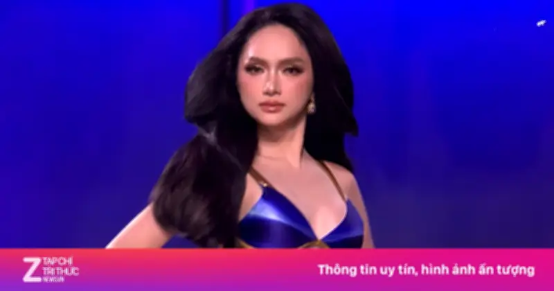 Chung kết Hoa hậu có Hương Giang tham gia gặp sự cố kỹ thuật