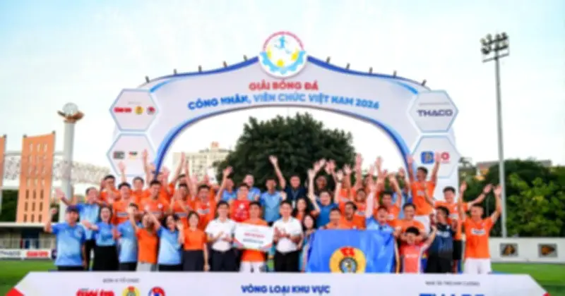 Chung kết vòng loại phía bắc giải bóng đá công nhân, viên chức 2026