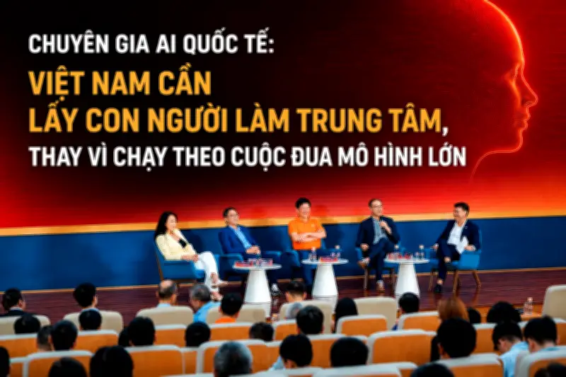 Chuyên gia quốc tế bàn về AI lấy con người làm trung tâm tại sự kiện của FPT