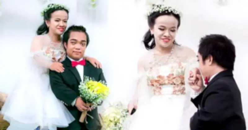 Chuyện tình đẹp của cặp đôi tí hon: 11 năm bên nhau, vượt qua mất mát