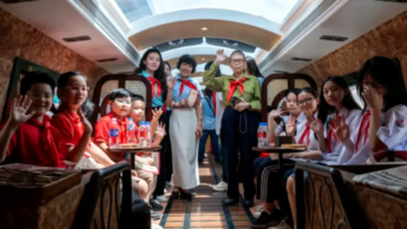 Chuyến tàu di sản 'Tre bền-Măng vươn' chào mừng Đại hội MTTQ và kỷ niệm 85 năm Đội TNTP