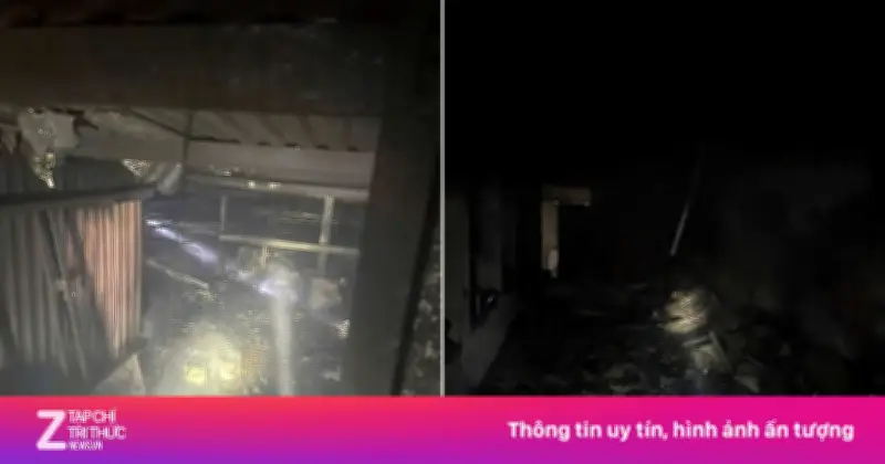Cháy nhà dân lúc rạng sáng tại Hà Nội, một người tử vong