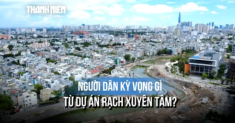 Cải tạo rạch Xuyên Tâm: Diện mạo mới dần hiện rõ sau nhiều tháng thi công